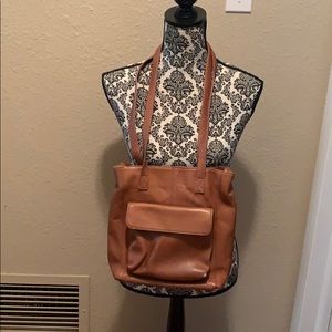 Travel Smith Brown Satchel Purse